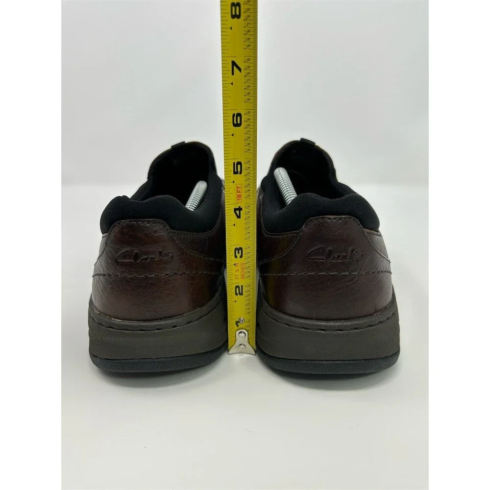 Clarks Cotrell Step Men's Brown Slip-On Loafers Moc Toe Comfort Size 11.5 Wide